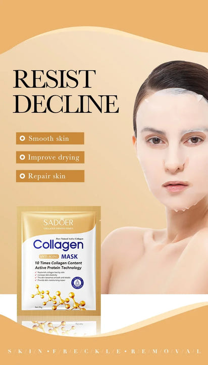 SADOER Collagen Face Mask 10pcs
